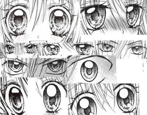 女生漫画眼睛,女生漫画中的独特魅力